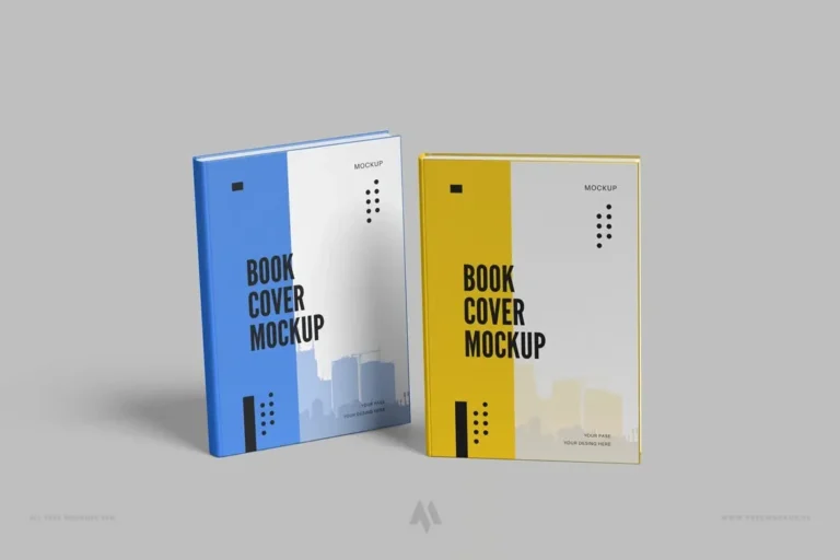 Mockup Bìa Sách Chuyên Nghiệp PSD Miễn Phí