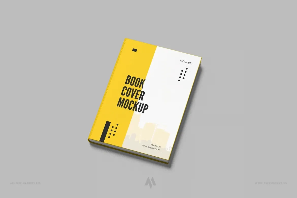 Mockup Bìa Sách Chuyên Nghiệp PSD Miễn Phí – Nâng Tầm Thiết Kế Của Bạn
