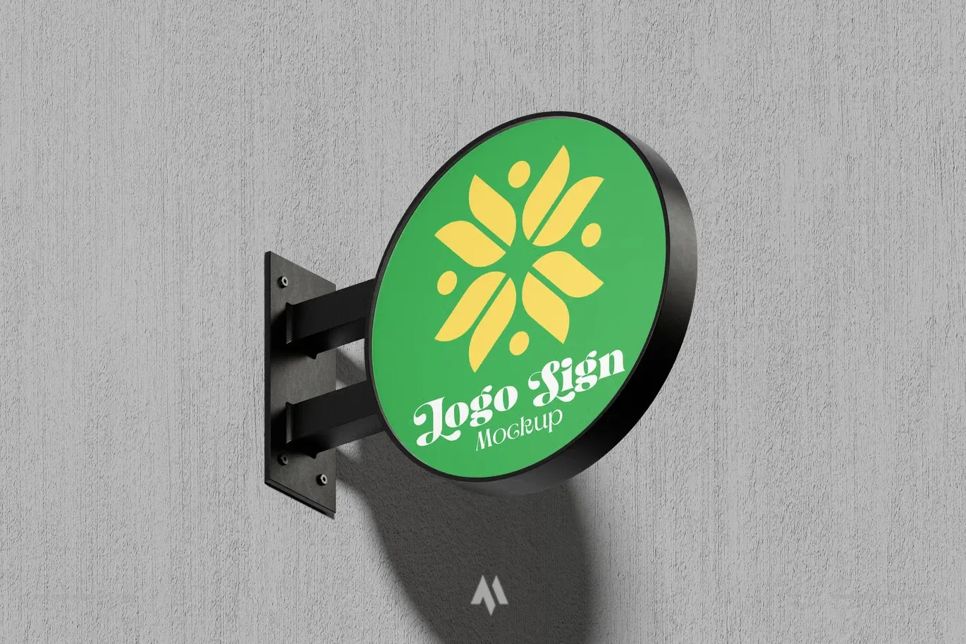 Mockup Biển Hiệu Treo PSD Chuyên Nghiệp Miễn Phí Cho Thương Hiệu