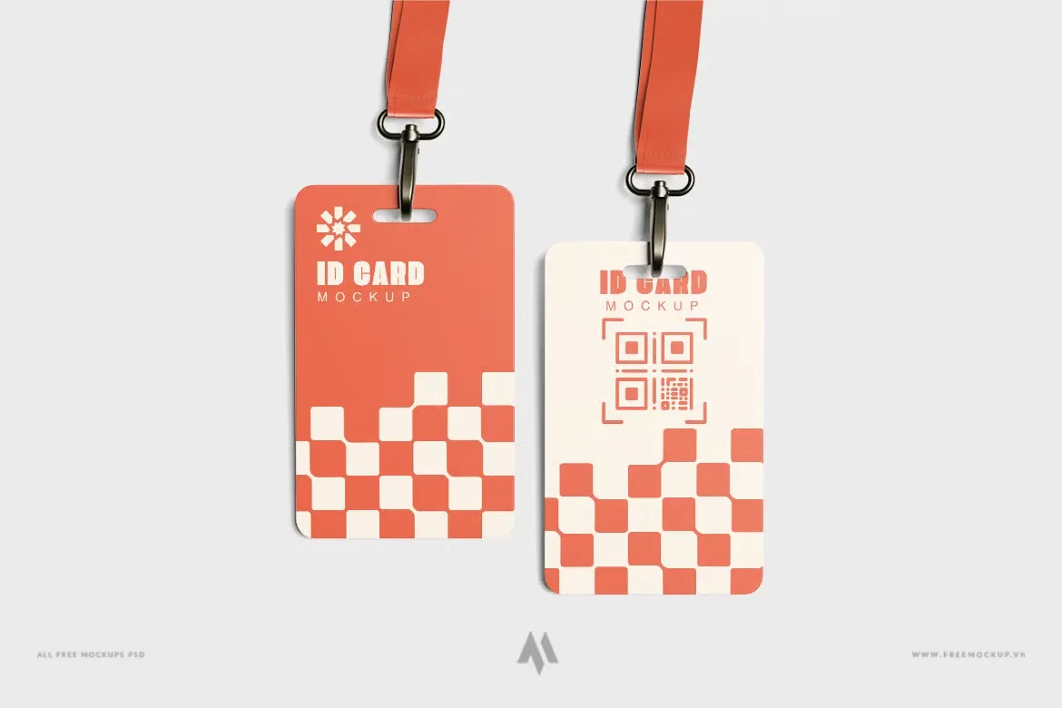 Mockup Thẻ ID Chuyên Nghiệp PSD – Tải Miễn Phí Cho Mọi Thiết Kế