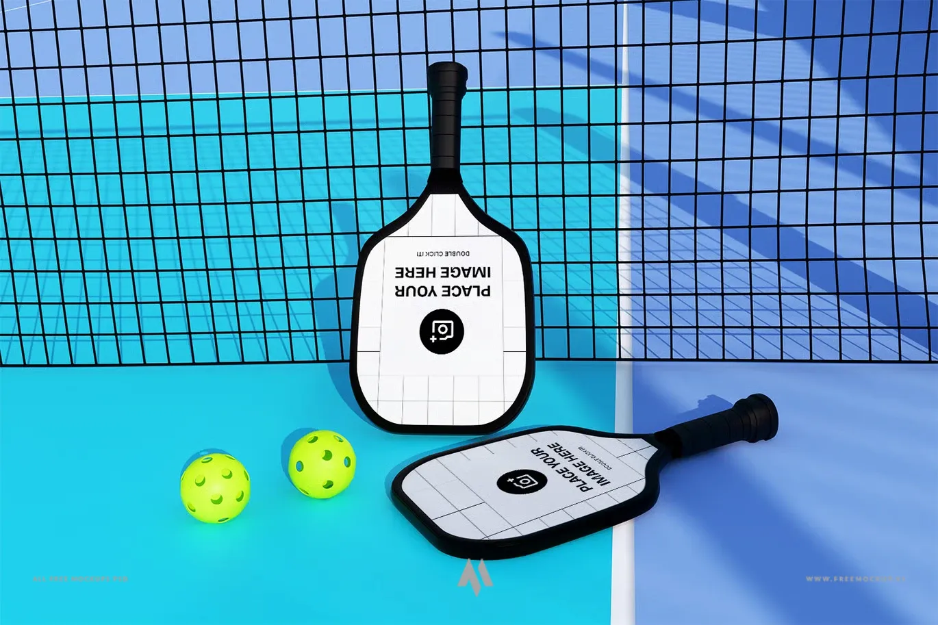 Mockup Vợt Pickleball Chuyên Nghiệp: Tải Ngay Để Trình Bày Thiết Kế Ấn Tượng