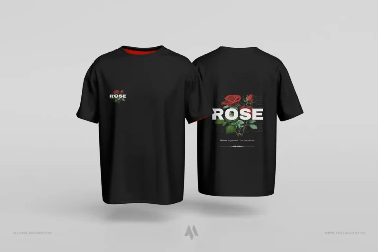 Mockup Áo Thun PSD Chuyên Nghiệp