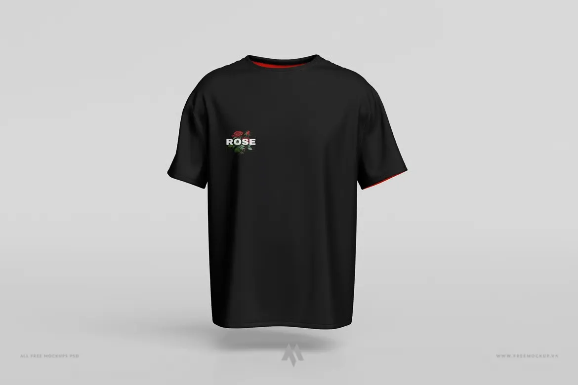 Tải Mockup Áo Thun PSD Chuyên Nghiệp: Trình Bày Thiết Kế Ấn Tượng