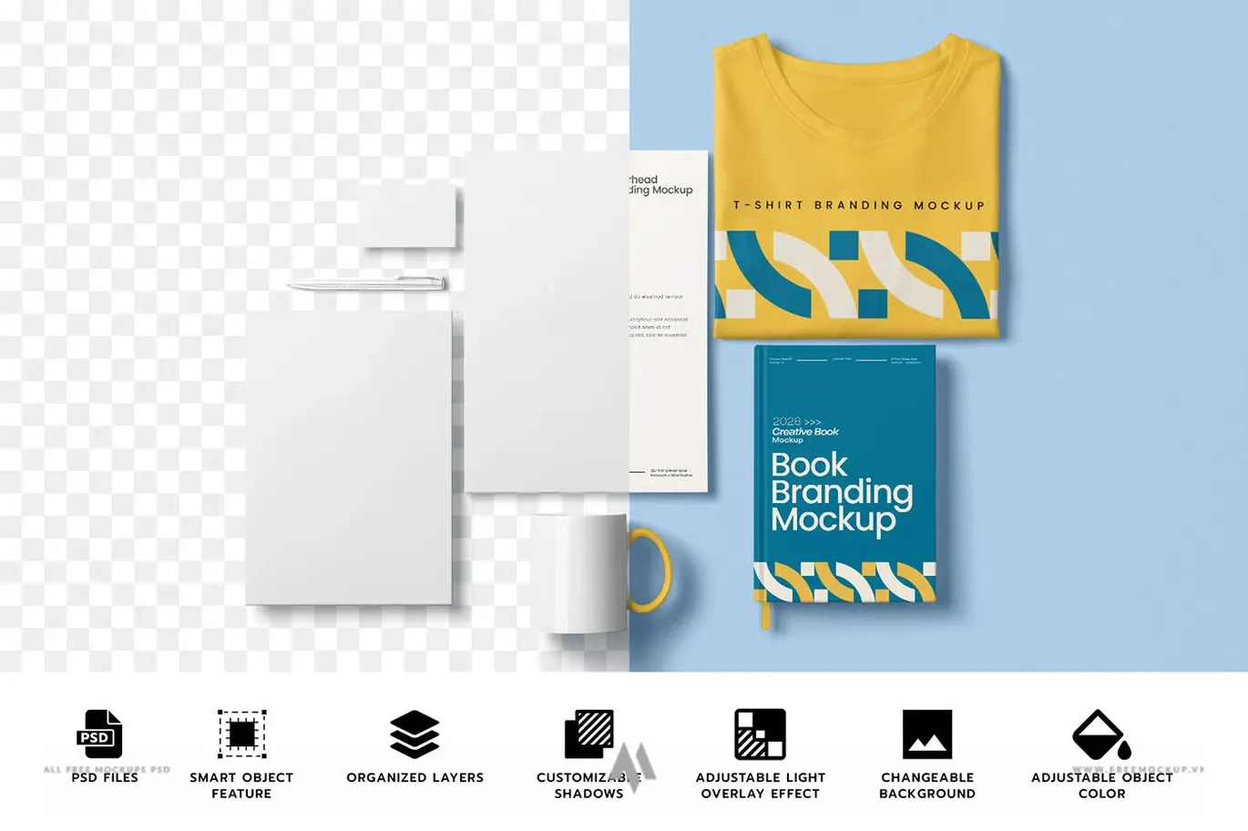 Tải Mockup Branding Chuyên Nghiệp PSD Miễn Phí Ngay Hôm Nay