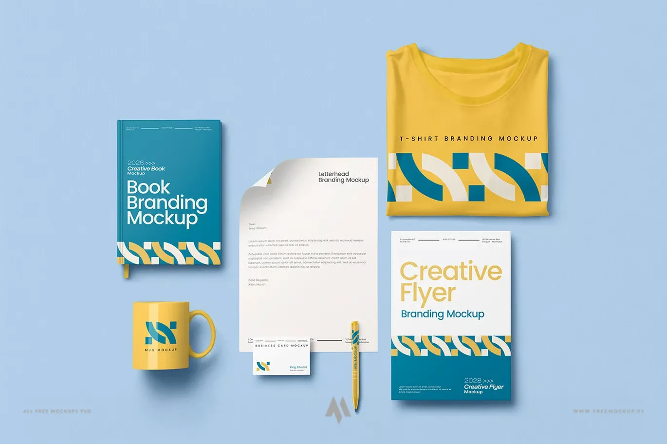 Tải Mockup Branding Chuyên Nghiệp PSD Miễn Phí Ngay Hôm Nay