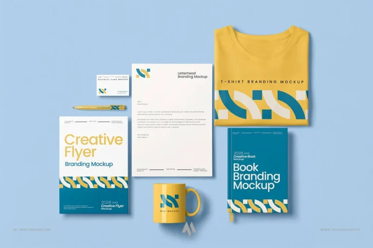 Tải Mockup Branding Chuyên Nghiệp PSD Miễn Phí Ngay Hôm Nay