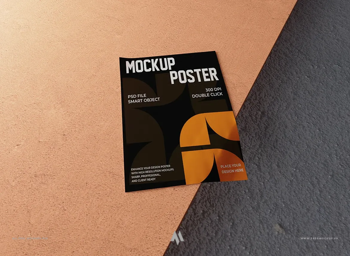 Tải Mockup Poster PSD Chuyên Nghiệp Trình Bày Thiết Kế Ấn Tượng