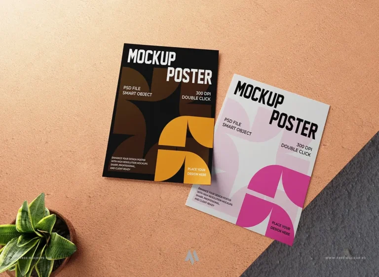 Mockup Poster PSD Chuyên Nghiệp miễn phí