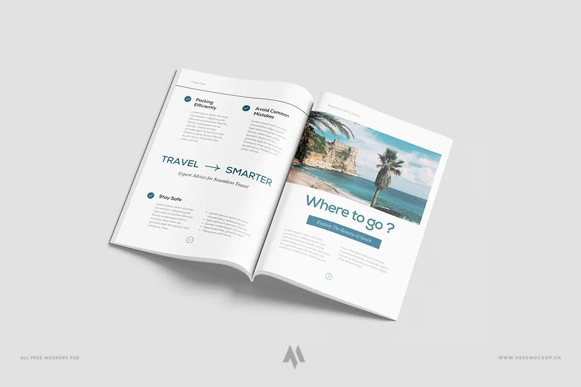 Tải Mockup Tạp Chí Chuyên Nghiệp PSD Miễn Phí Ngay Hôm Nay