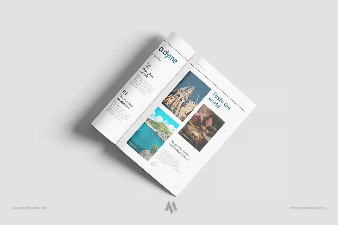 Tải Mockup Tạp Chí Chuyên Nghiệp PSD Miễn Phí Ngay Hôm Nay
