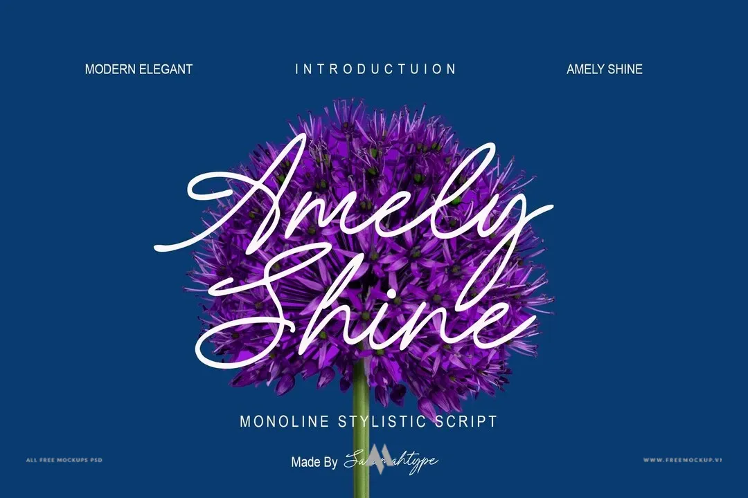 font Amely-Shine
