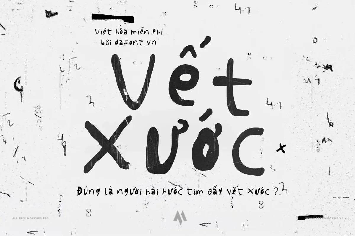 Font chữ viết tay độc đáo DFVN Corose