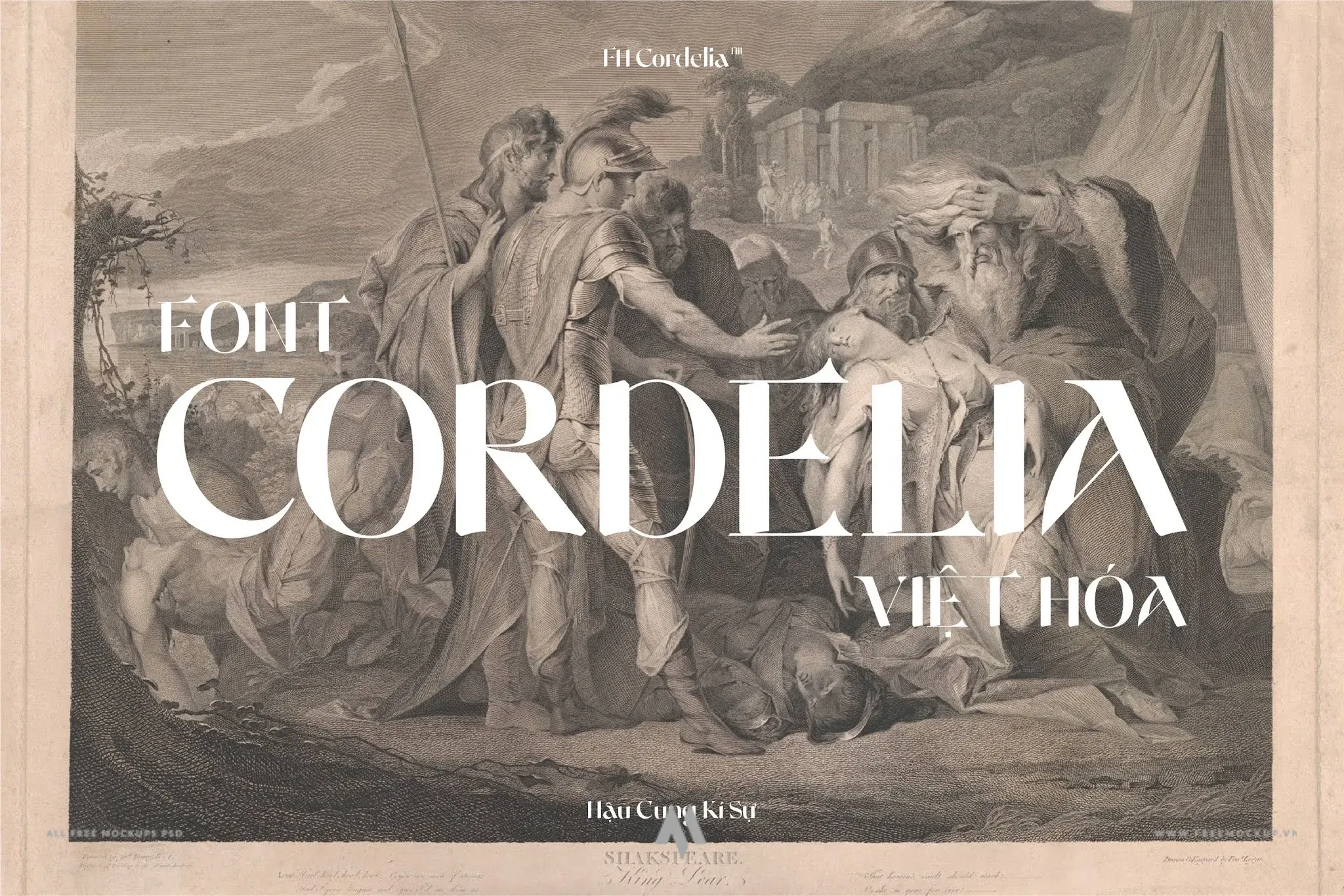 Font FH Cordelia Display Việt Hóa