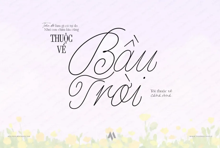 Font viết tay Việt hóa DFVN Pencerio