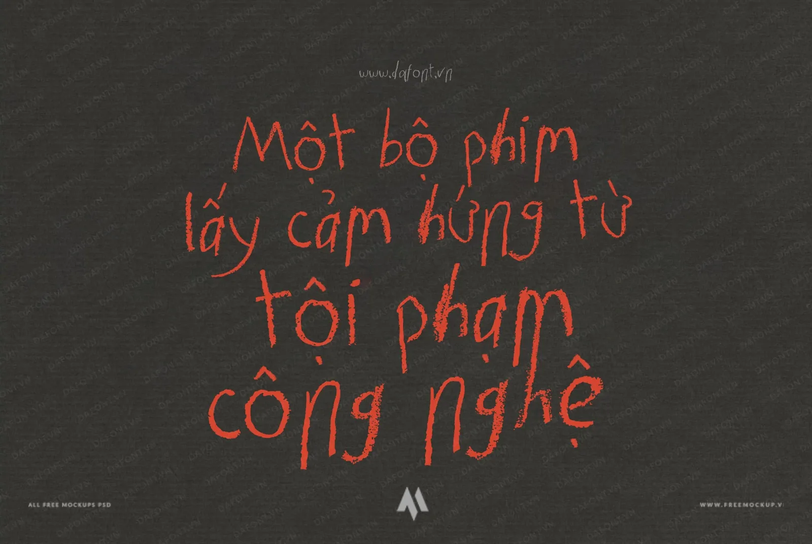 Font viết tay việt hóa DFVN Rawrote