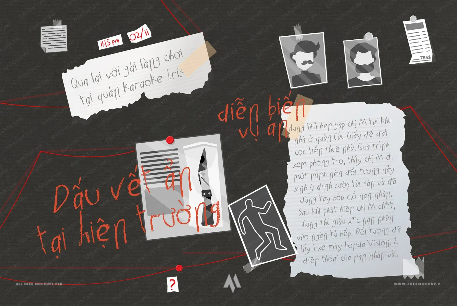 Font viết tay việt hóa DFVN Rawrote