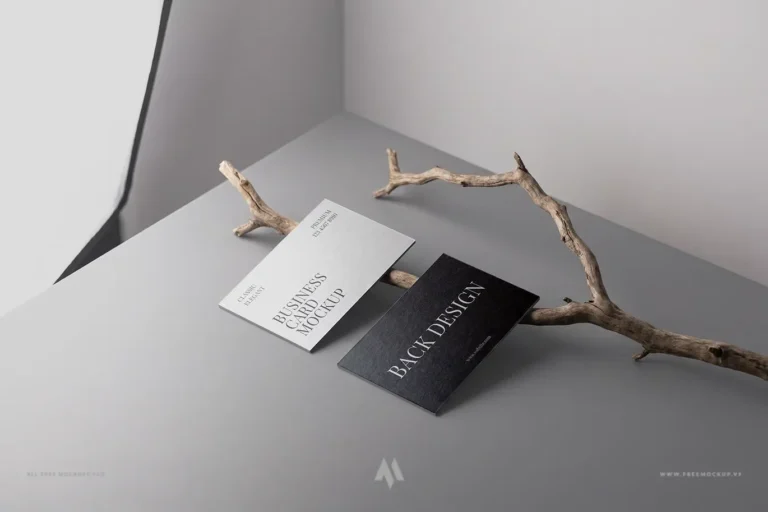 Mockup Business Card nghệ thuật