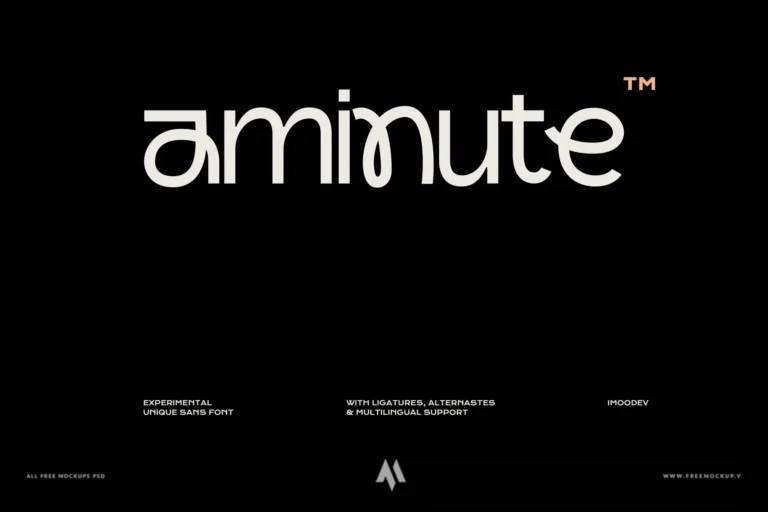 Font Aminute Việt hóa miễn phí