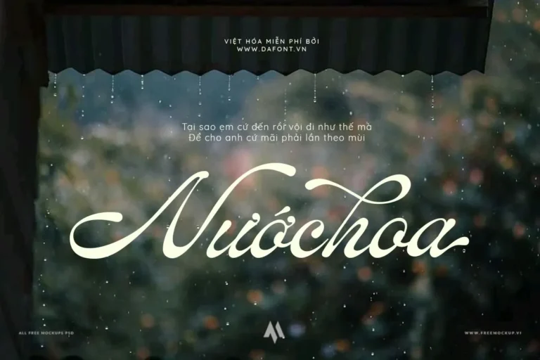 Font DFVN ED Lavonia Việt hóa