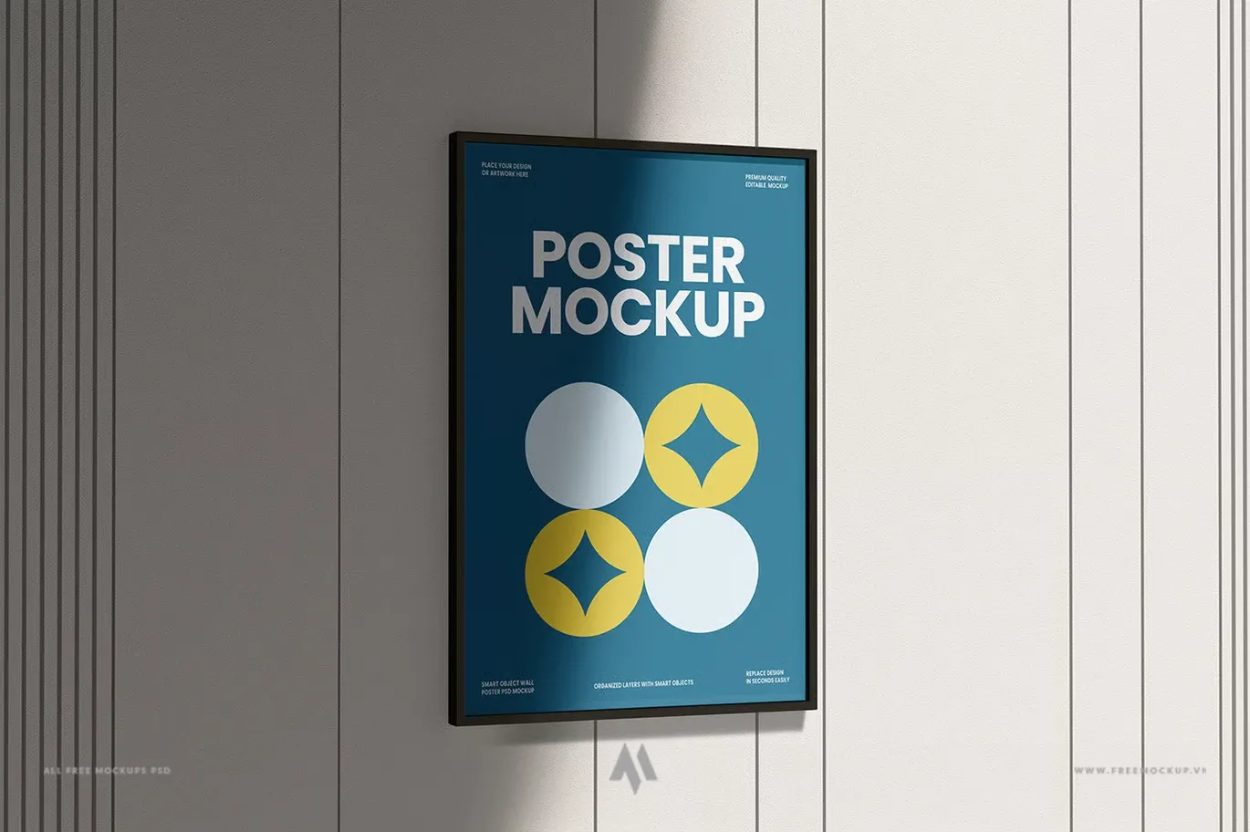 Mockup Poster chuyên nghiệp PSD miễn phí