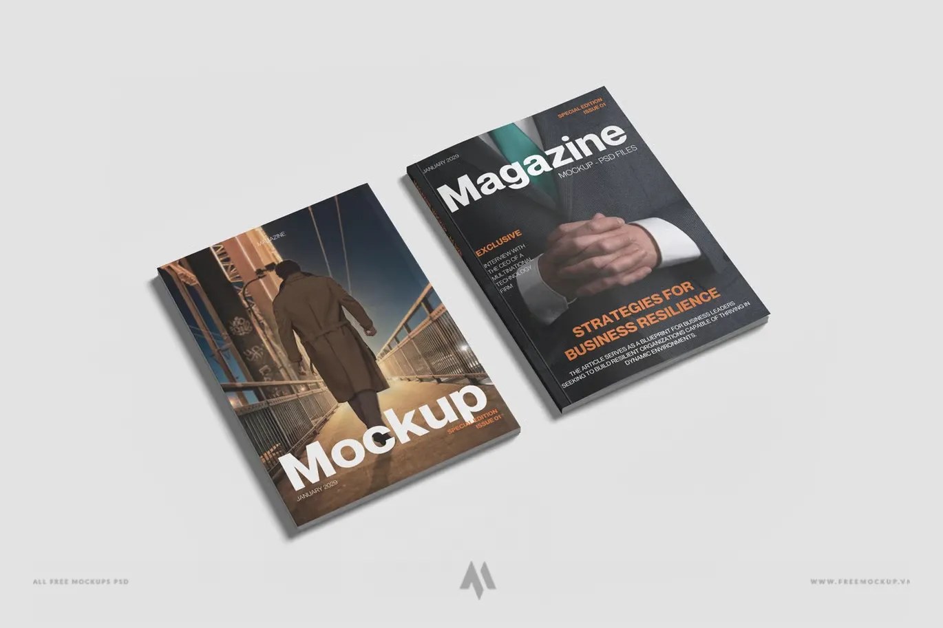 Mockup Tạp Chí A4 Chuyên Nghiệp PSD: Nâng Tầm Thiết Kế