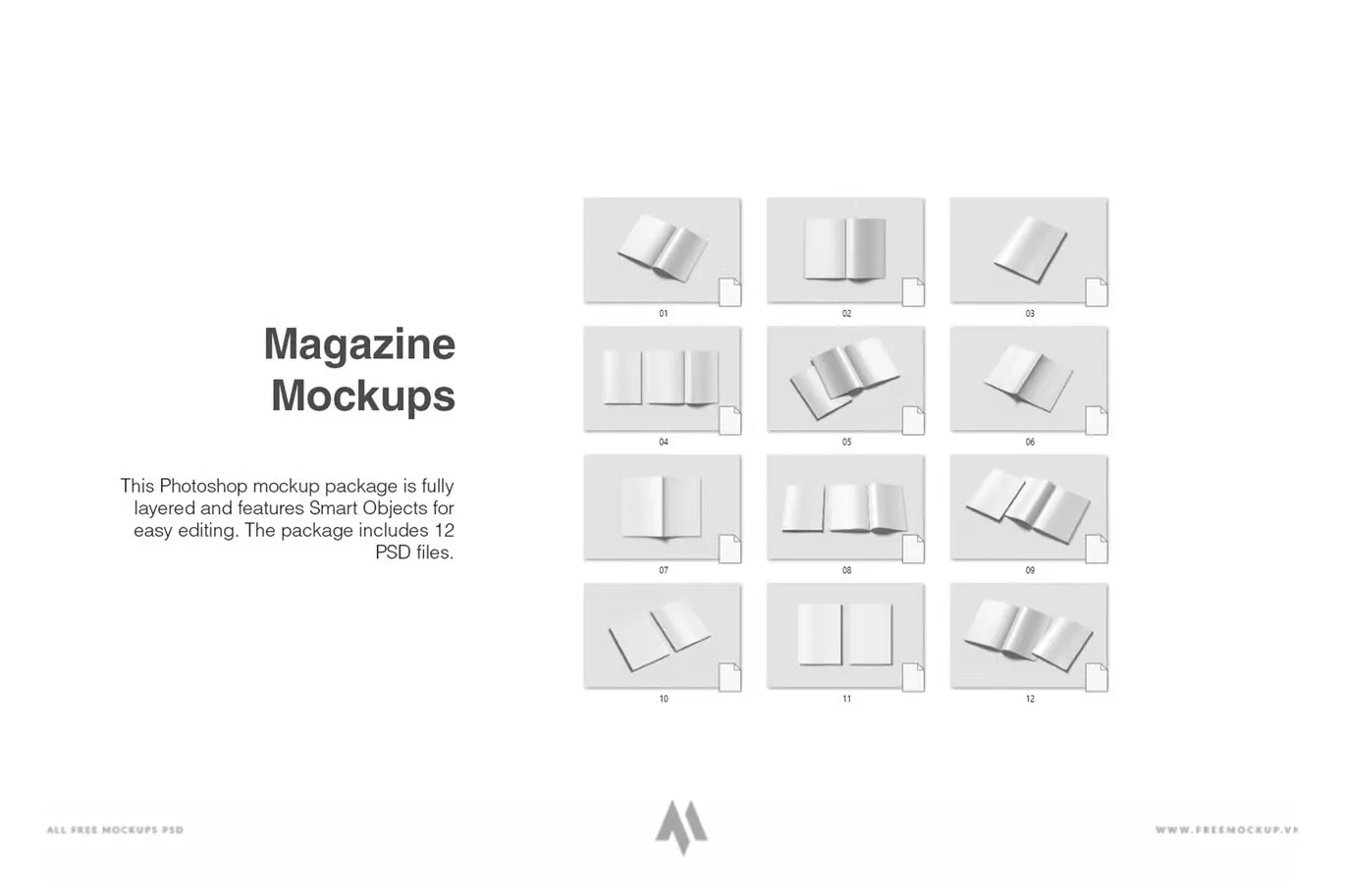 Mockup Tạp Chí A4 Chuyên Nghiệp PSD: Nâng Tầm Thiết Kế