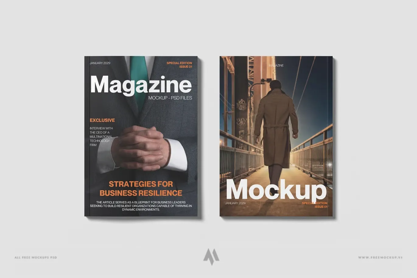 Mockup Tạp Chí A4 Chuyên Nghiệp PSD: Nâng Tầm Thiết Kế