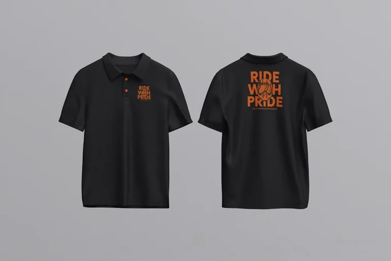 Mockup Áo Polo PSD Chuyên Nghiệp