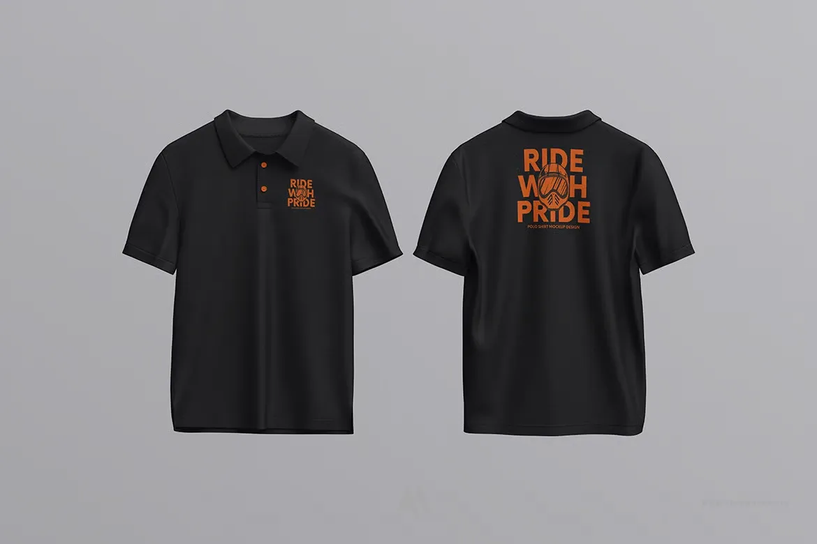 Tải Mockup Áo Polo PSD Chuyên Nghiệp: Trình Bày Thiết Kế Ấn Tượng