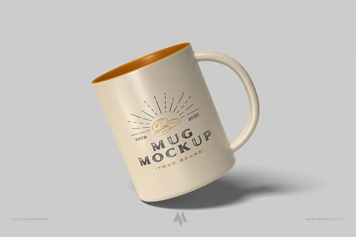 Mockup cốc PSD chuyên nghiệp