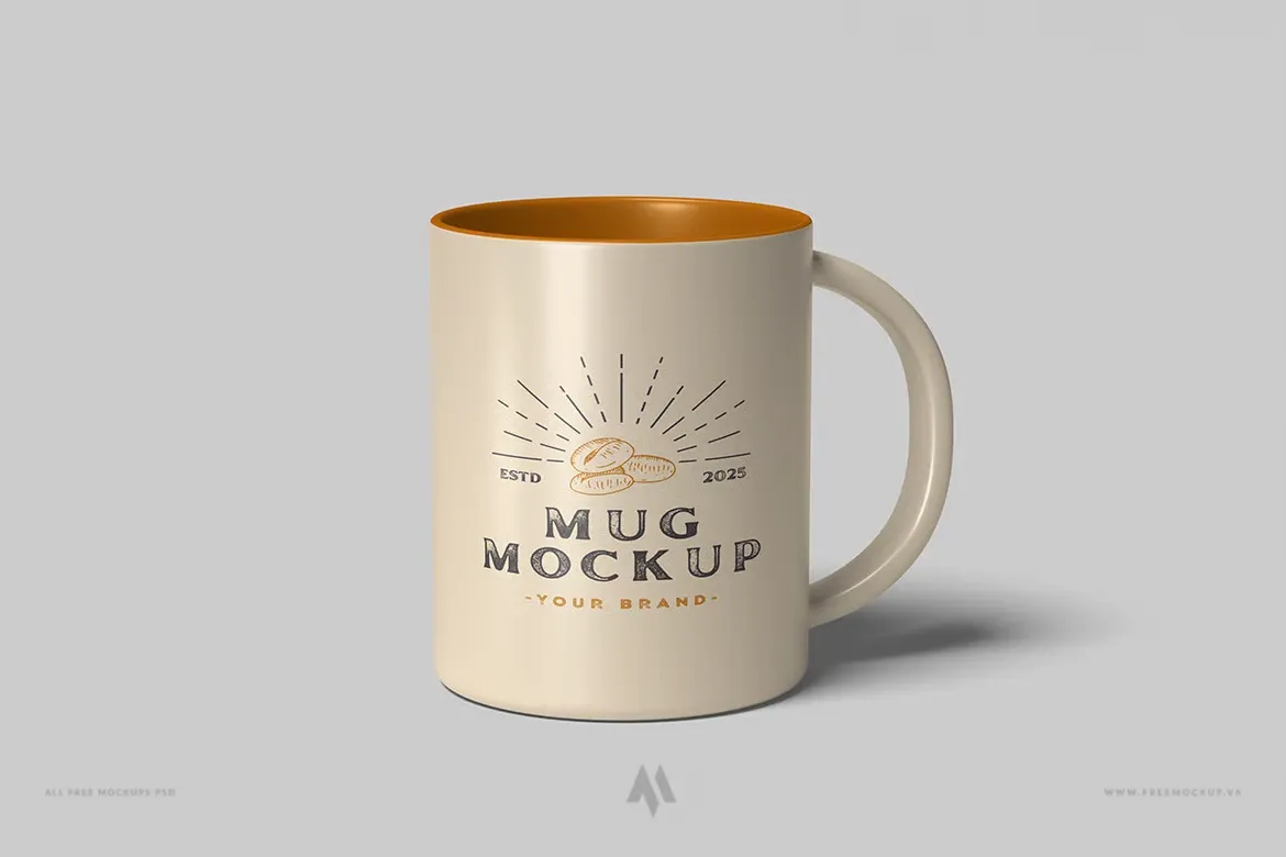 Mockup cốc PSD chuyên nghiệp