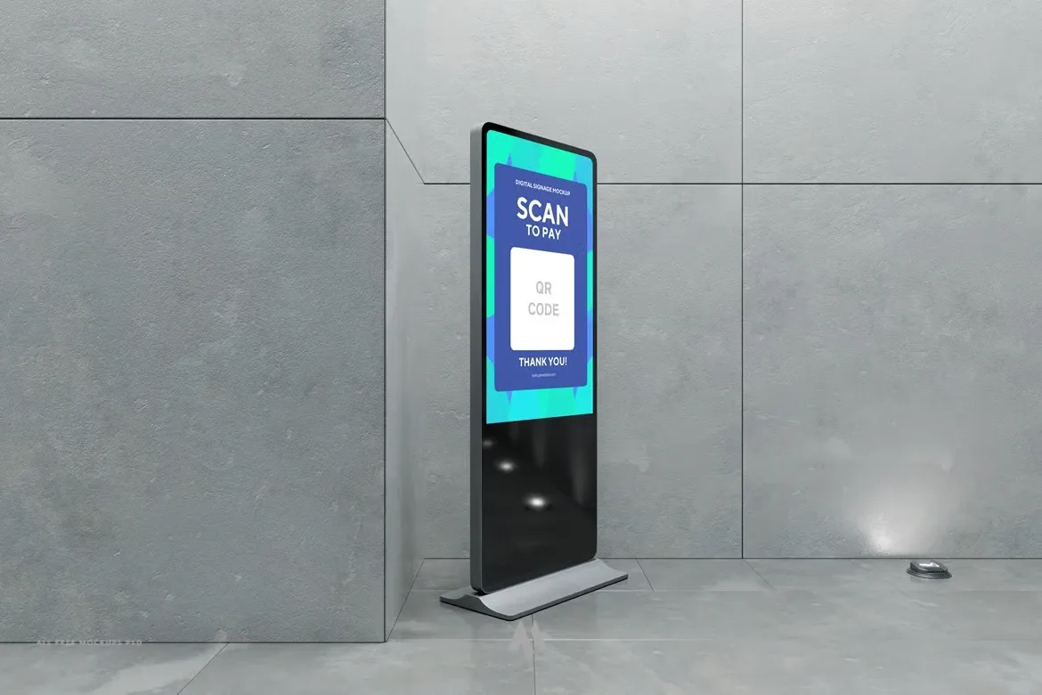 Mockup màn hình LCD PSD