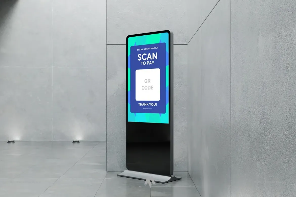 Mockup màn hình LCD PSD