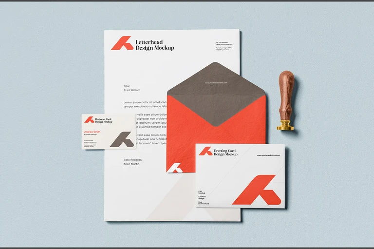 Bộ mockup nhận diện thương hiệu miễn phí