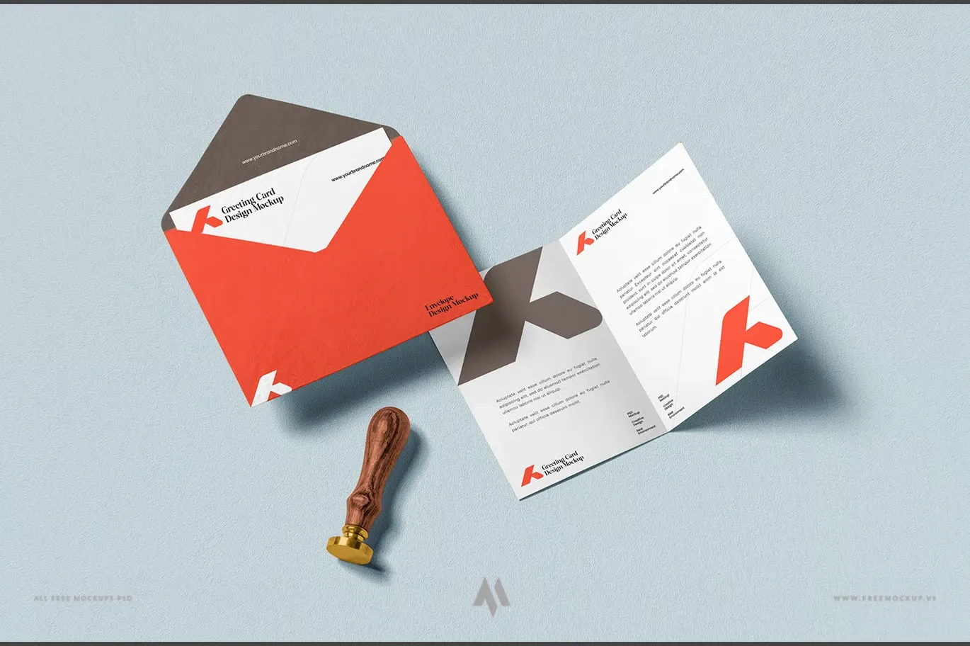 Mockup nhận diện thương hiệu miễn phí