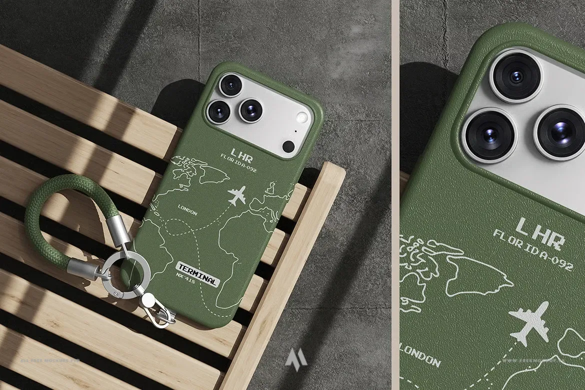 Mockup ốp lưng iPhone 17