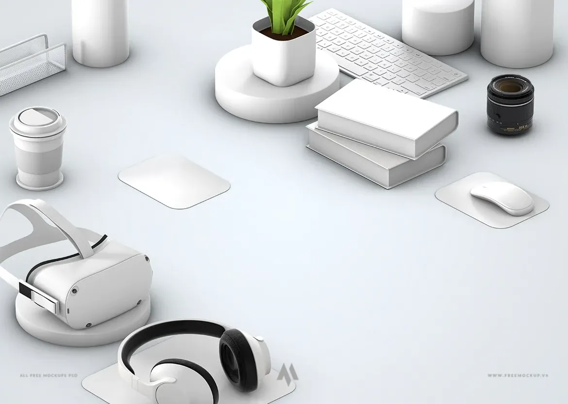 Mockup PSD Đa Thiết Bị: Trình Bày Thiết Kế Web Responsive Chuyên Nghiệp