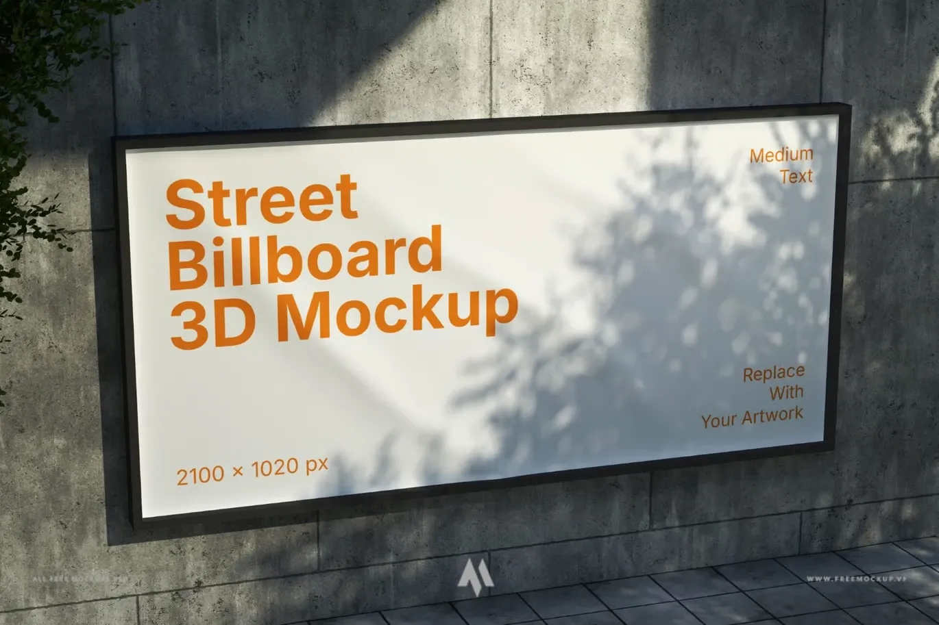 Tải Mockup Billboard Đường Phố 3D Chuyên Nghiệp PSD Miễn Phí