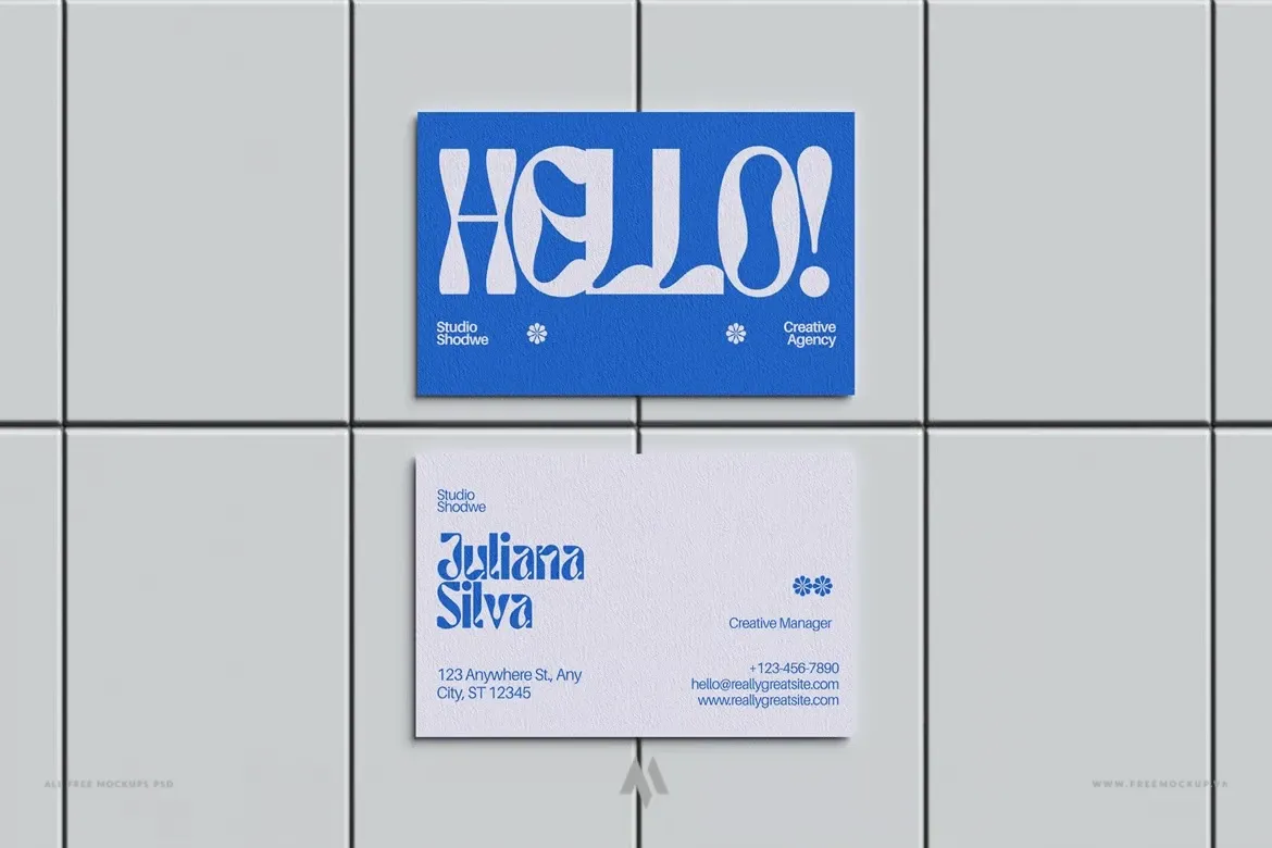 Tải Mockup Danh Thiếp Chuyên Nghiệp PSD Miễn Phí, Nâng Tầm Thiết Kế
