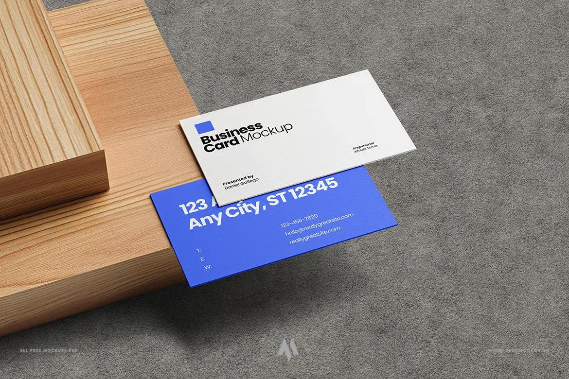 Tải Mockup Danh Thiếp Chuyên Nghiệp PSD Miễn Phí Ngay!