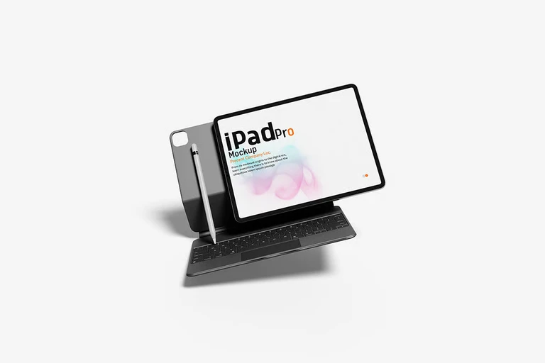 Mockup iPad Pro PSD miễn phí