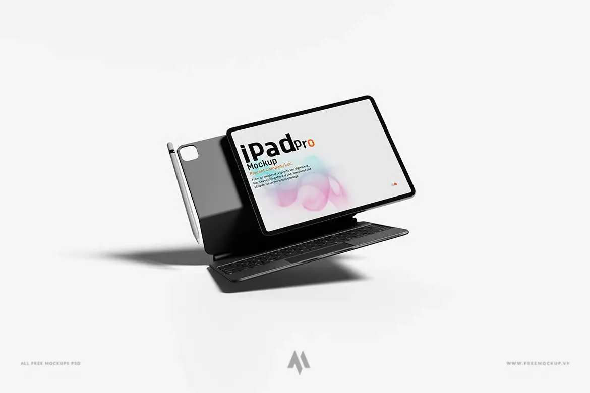 Tải Mockup iPad Pro Chuyên Nghiệp PSD Miễn Phí Cho Thiết Kế Ấn Tượng