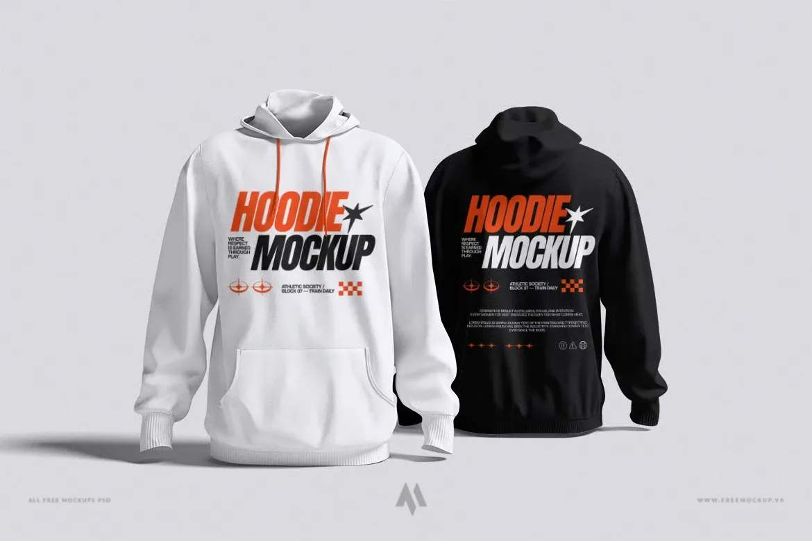 Mockup Áo Hoodie PSD Chuyên Nghiệp – Dễ Dàng Trình Bày Thiết Kế
