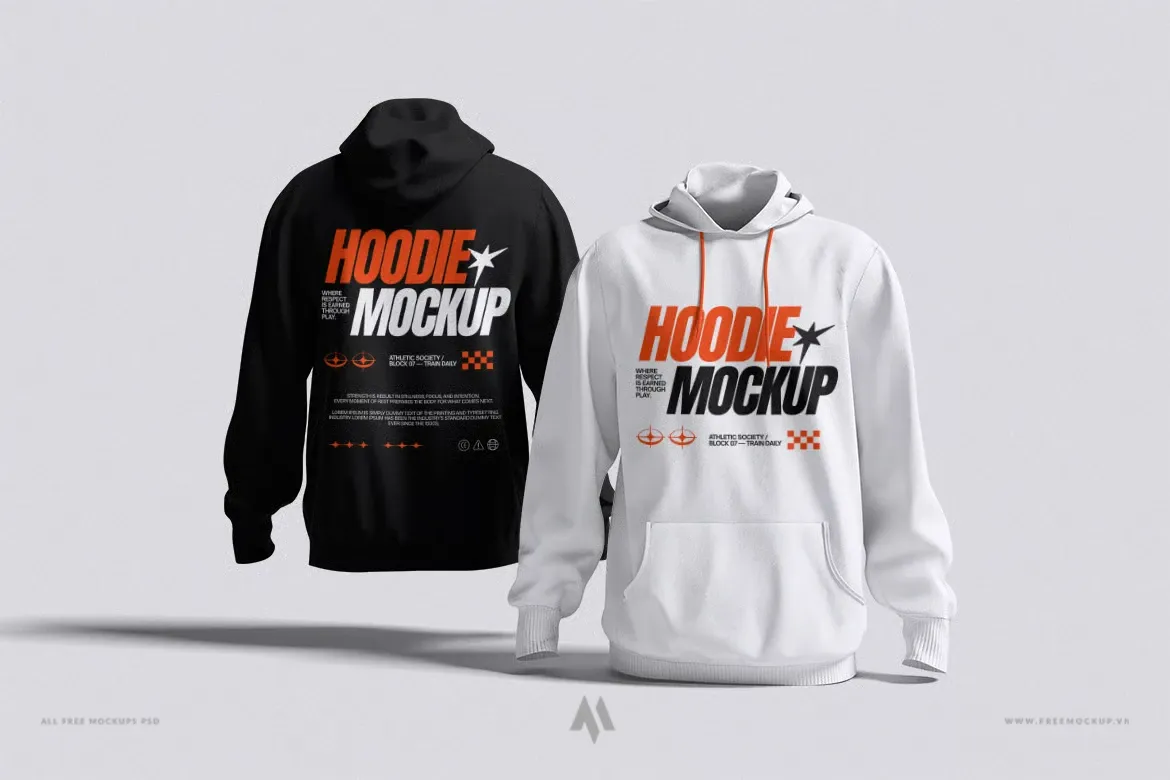 Mockup Áo Hoodie PSD Chuyên Nghiệp – Dễ Dàng Trình Bày Thiết Kế