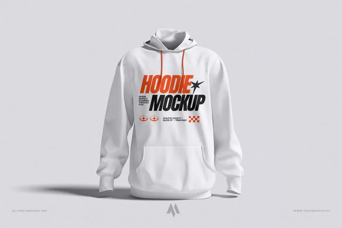 Mockup Áo Hoodie PSD Chuyên Nghiệp – Dễ Dàng Trình Bày Thiết Kế