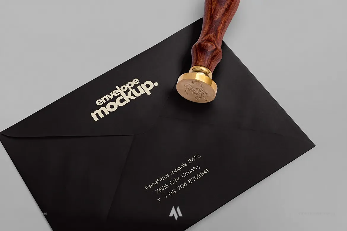Mockup Bộ Nhận Diện Thương Hiệu PSD Đa Dạng Với Danh Thiếp, Phong Bì
