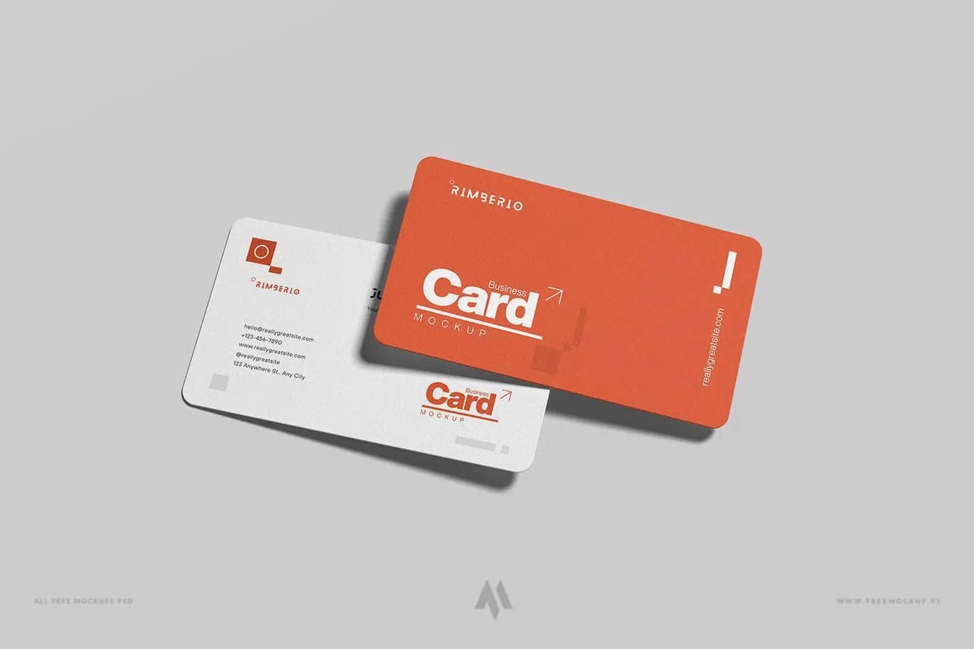 Mockup danh thiếp PSD