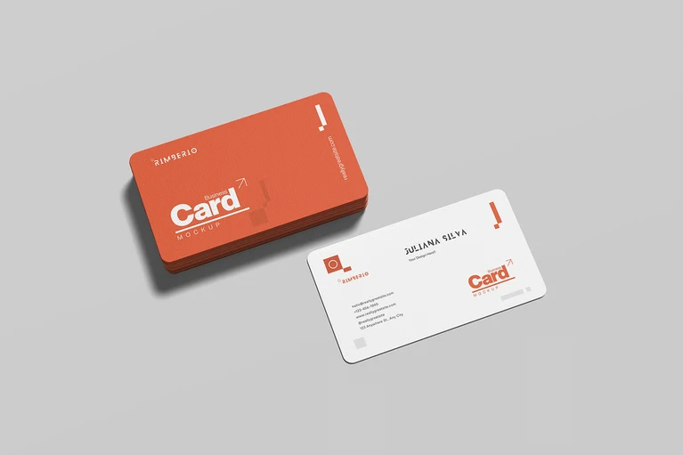 Mockup danh thiếp PSD
