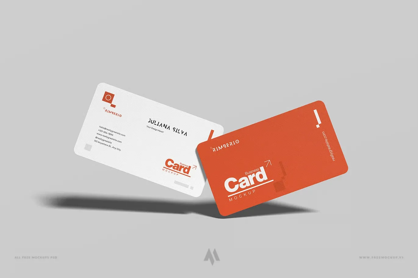 Mockup danh thiếp PSD