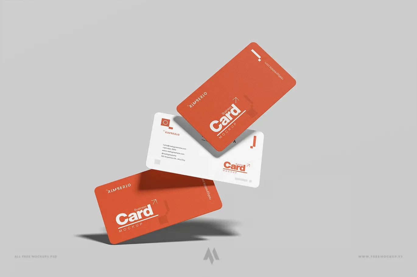 Mockup danh thiếp PSD